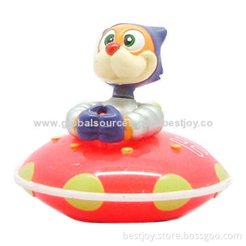 Space Cat-shaped Perfect Cartoon Figure Toy, for Gifts and Premiums, 3-inch Size